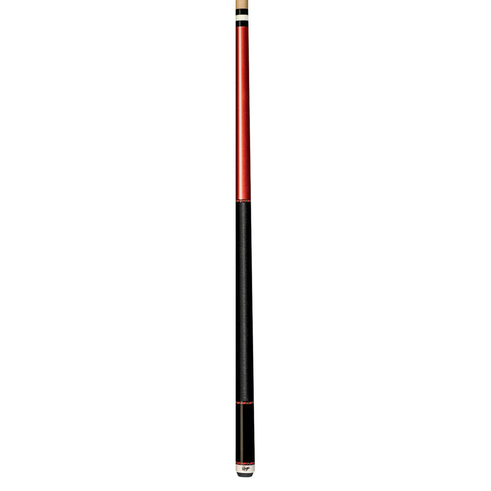 RAGE RIGHTEOUS RED CUE WITH BLACK NYLON WRAP