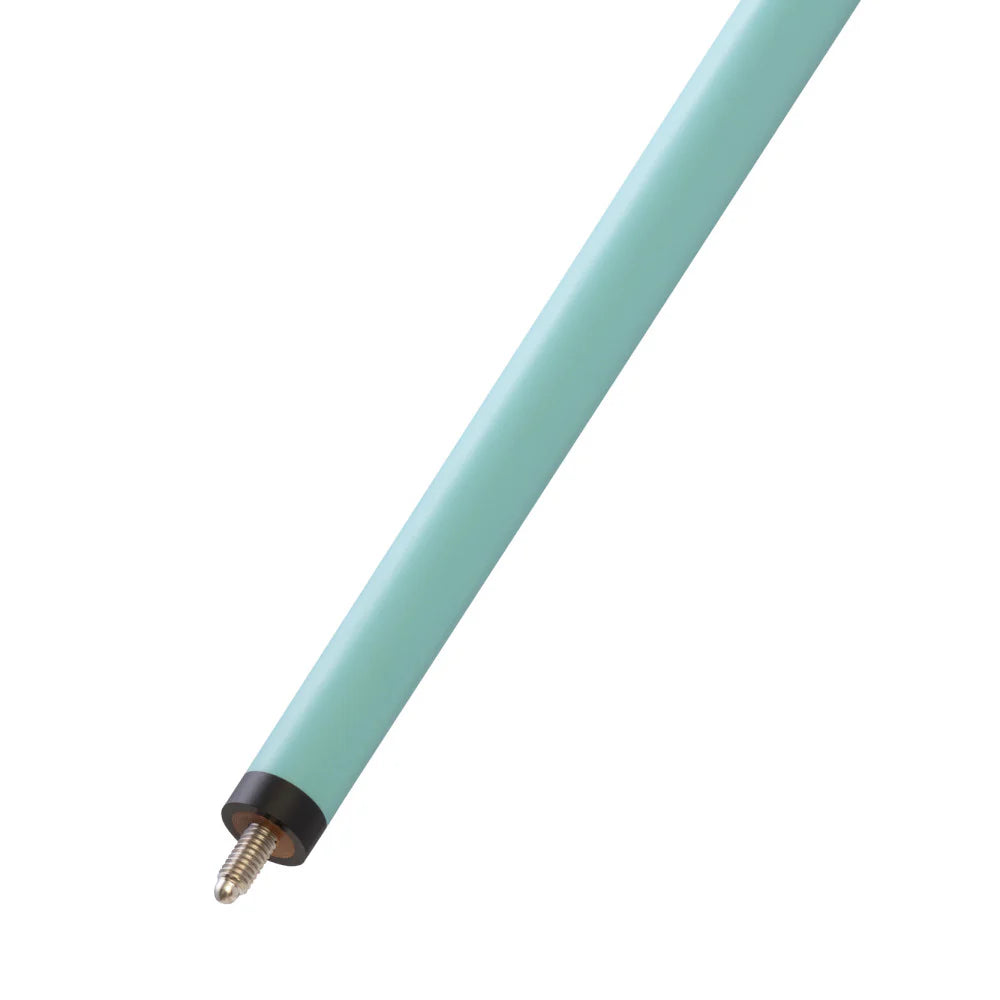 Rage Sky Blue Checker Flag Cue with Black Linen Wrap