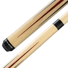 Players Natural Maple with Black and Cocobolo Popints Wrapless Cue