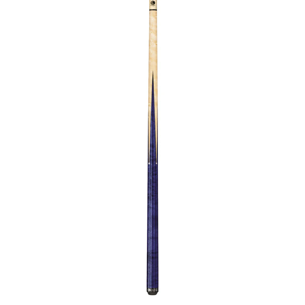 Lucasi Custom Blue Maple Sneaky Pete Wrapless Cue