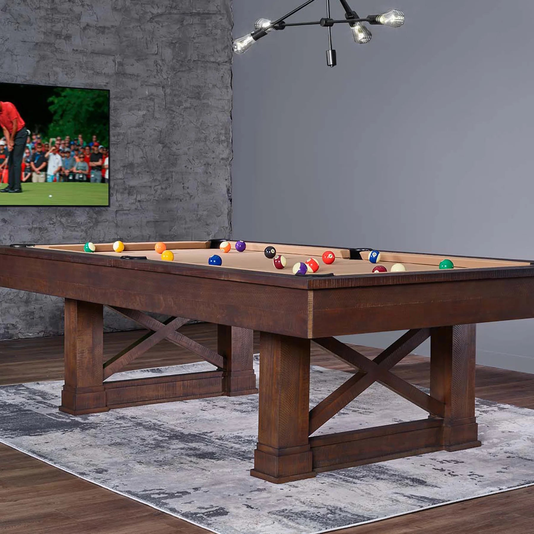 American Heritage Farmhouse 8' Pool Table