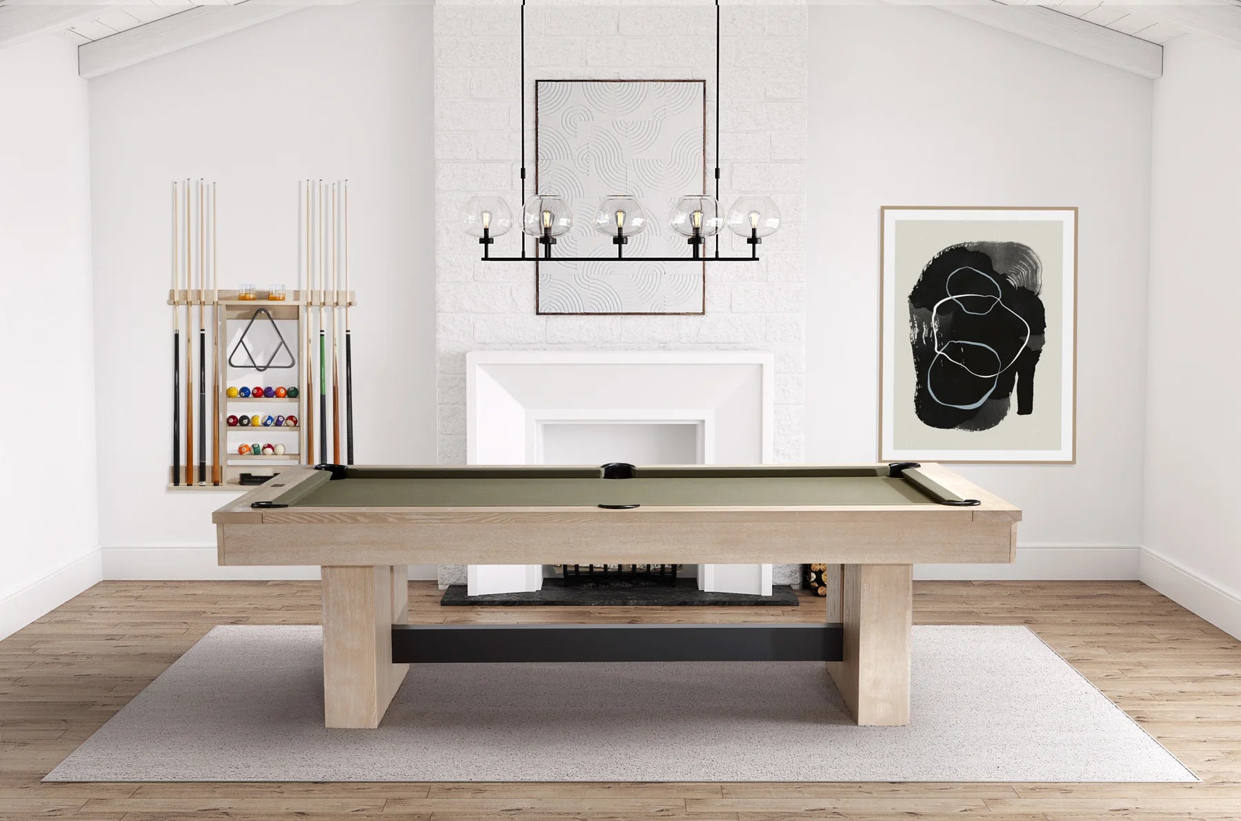 American Heritage Vancouver 8' Pool Table